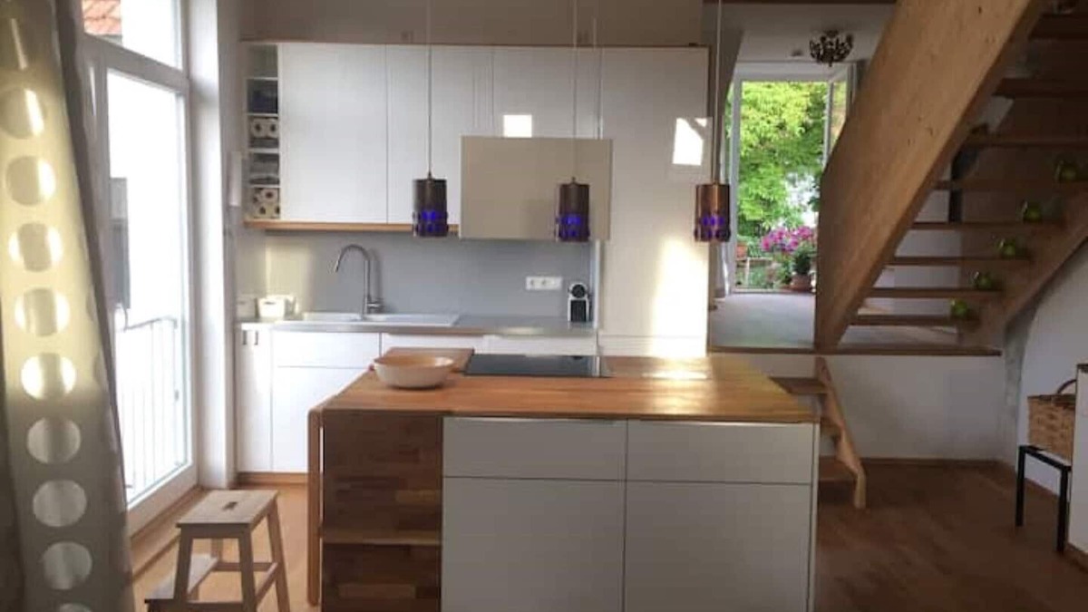 Cortendorf Apartment | Loft apartment with far-reaching views 85 sqm in Coburg