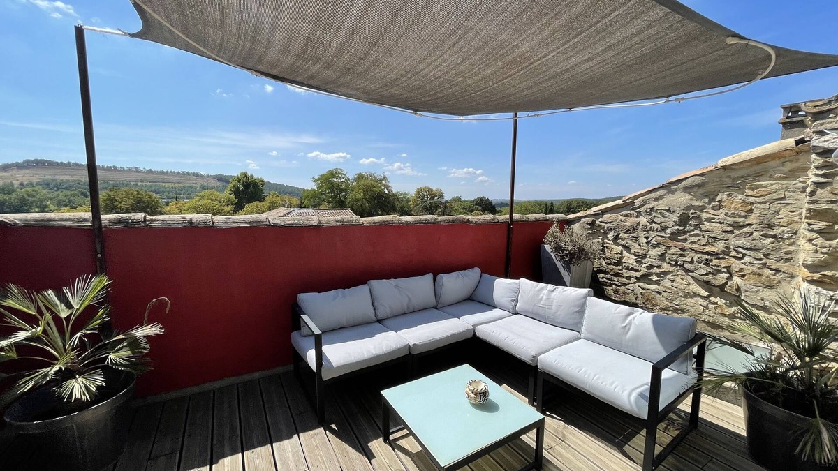 Vallabrix Apartment | Loft Avec Terrasse et Piscine Intérieure Privative