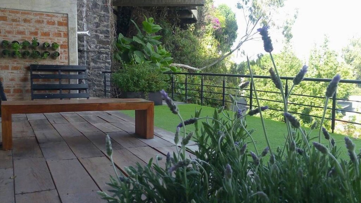 Bosques de las Lomas Apartment | Loft con terraza y vista panorámica