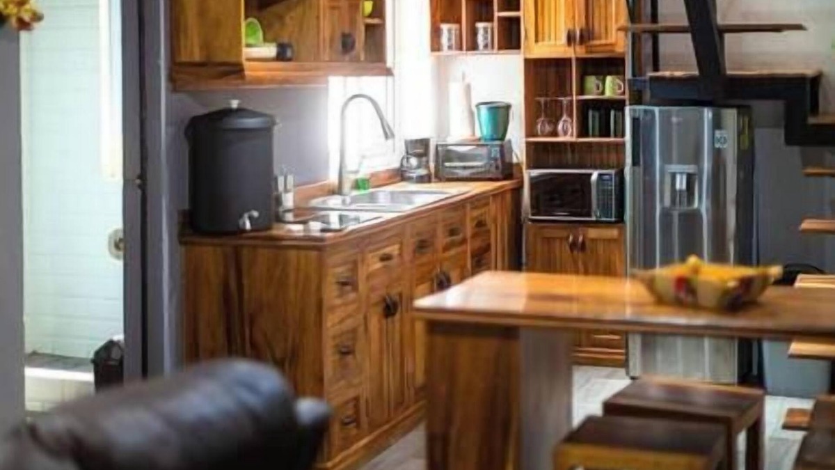 Panajachel Apartment | Loft Irene - Modern terrace view centrally located