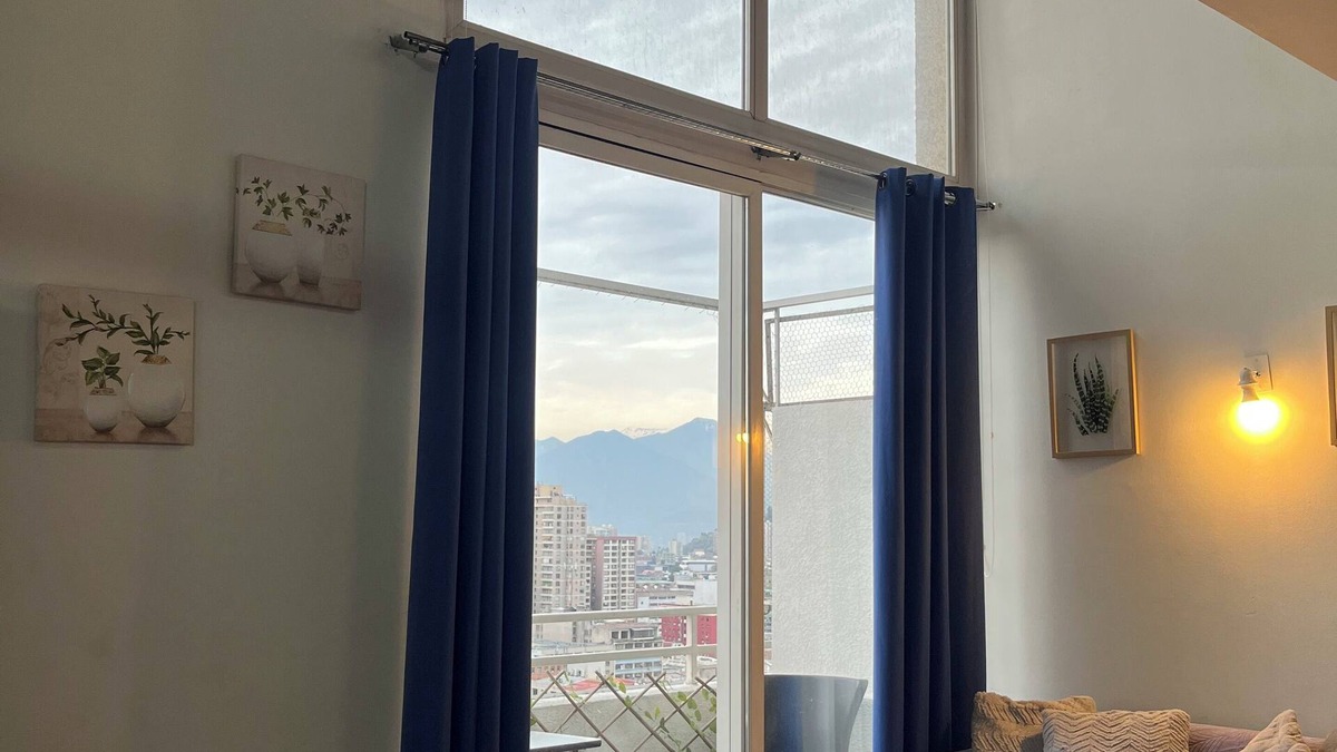 Downtown Santiago Apartment | Loft with city view
