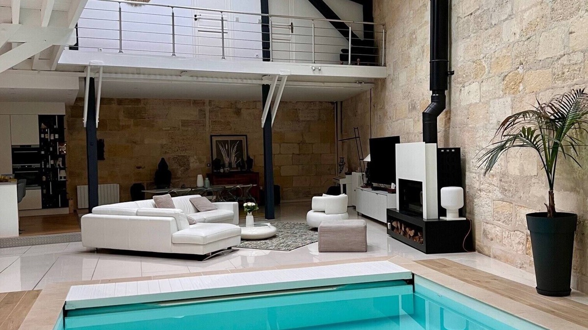 Chartrons House | Loft with garden and indoor pool Bordeaux center