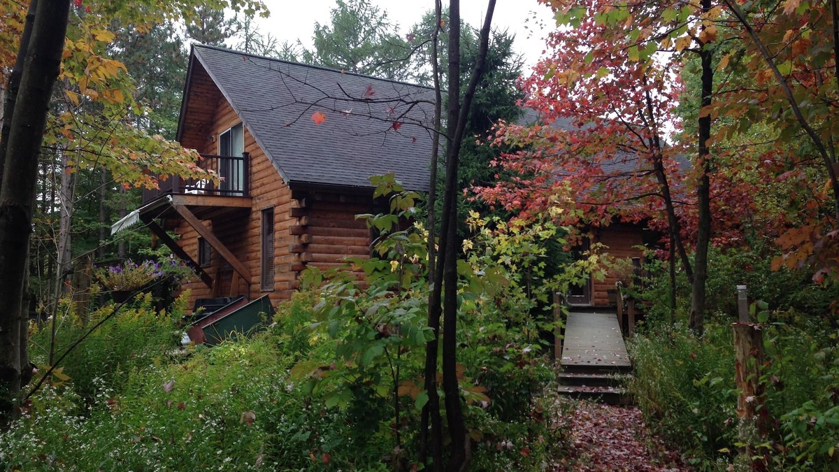 Arcade Cabin | Log Cabin In the Woods
