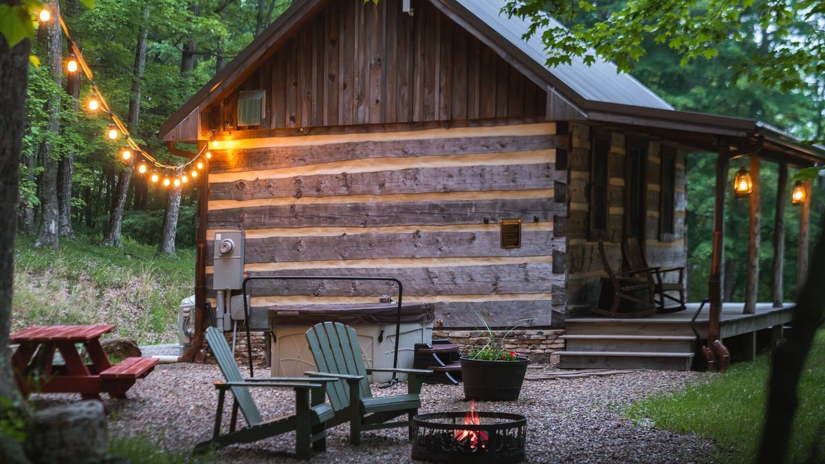 Allegheny Mountains Cabin | Log Cabin w HotTub near Seneca Rocks & Spruce Knob