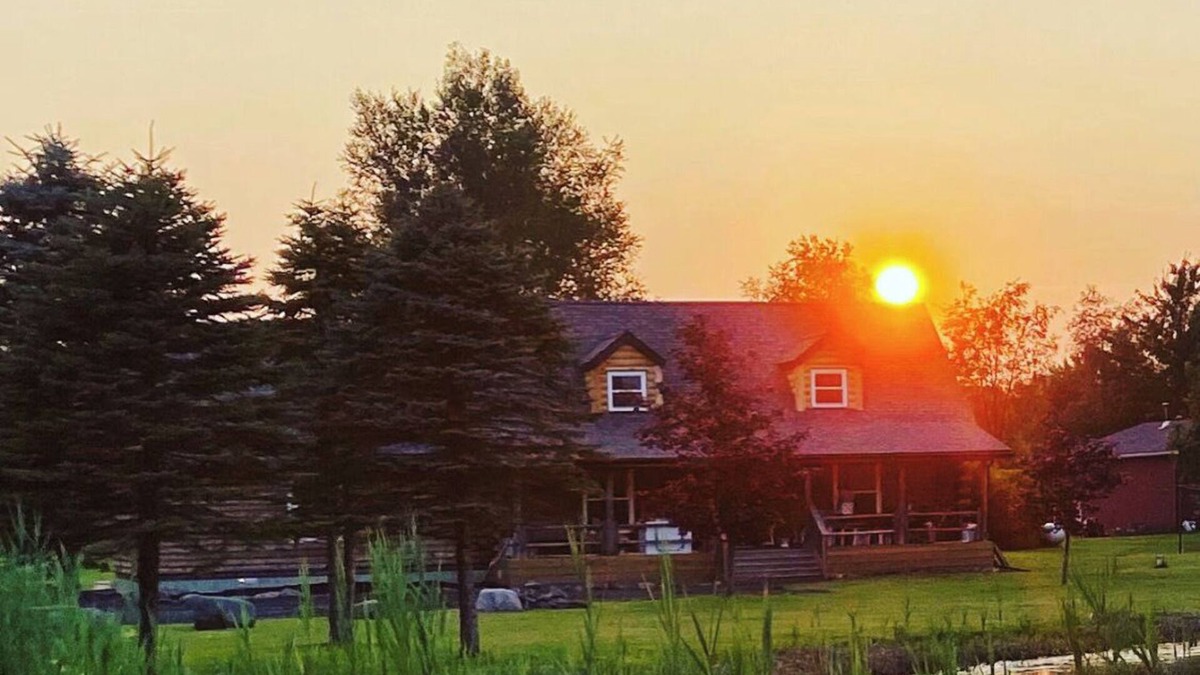 Millington Cabin | Log home on 17 Acres w/Modern Amenities - near Frankenmuth