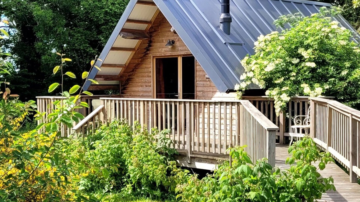 Sainte-Honorine-de-Ducy Apartment | Loge prestige douche errasse lodge sword