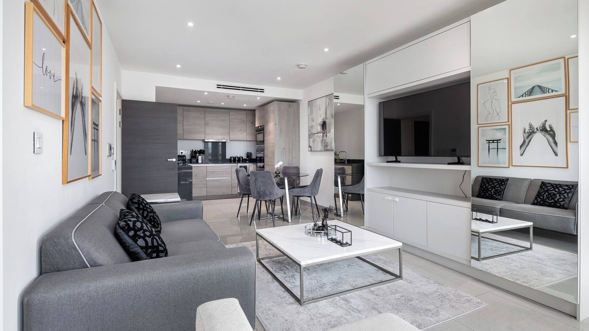 Newington Apartment | London Eye Fireworks View|Luxn2Bed 2Bath Southwark AirCon & Gym