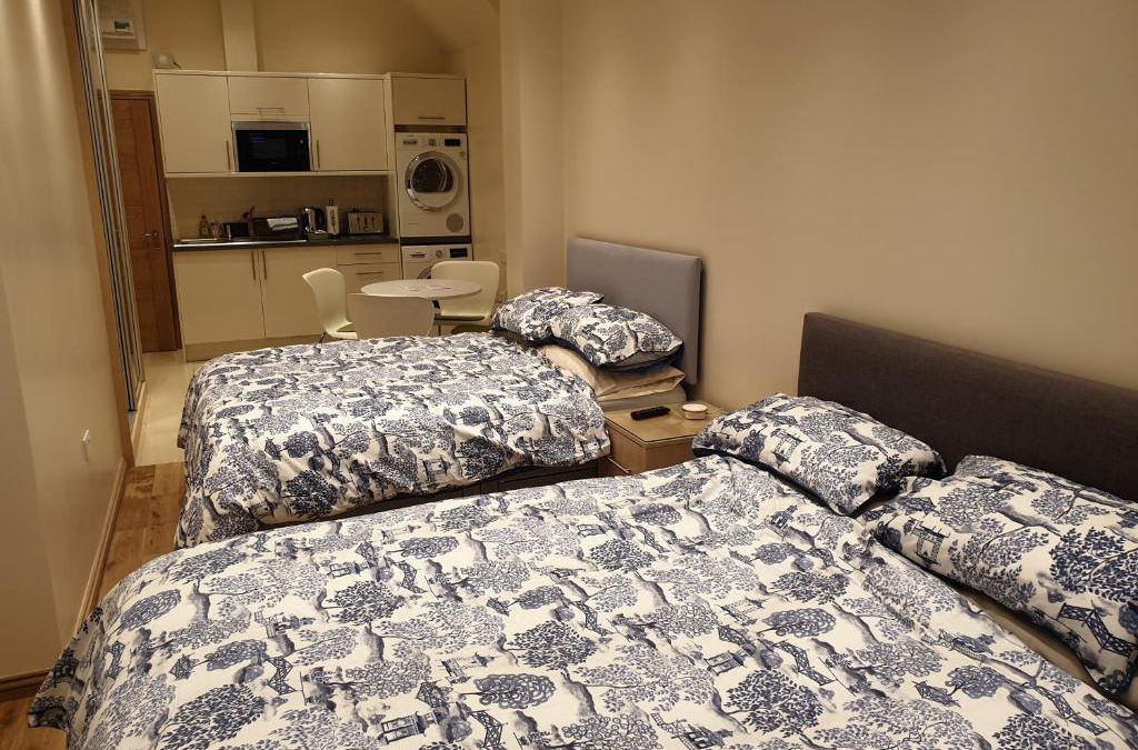 Valentines Apartment | London Luxury 2 bed studio 4 mins from Ilford Stn - FREE parking, WiFi, garden access