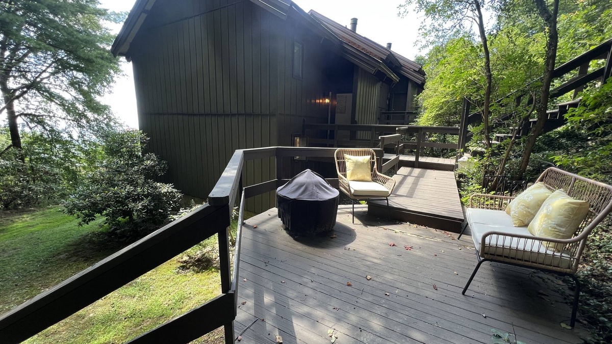 Dan River Villa | Long range views off Blue Ridge Pkwy w/updated kitchen & laundry Pet-Friendly!