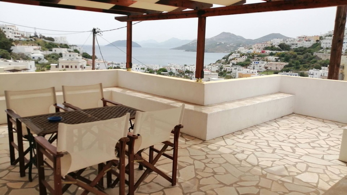 Panteli House | LOOBY'S at Christos Leros, a Cycladic Style Katoikia with breathtaking views