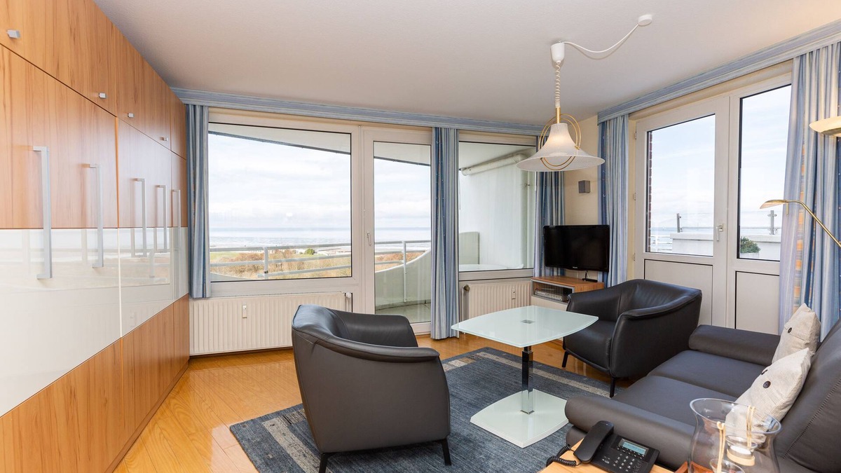 Duhnen Apartment | Lord Nelson App.802-43m² vacation apartment in Döse, close to the beach, swimming pool and sauna