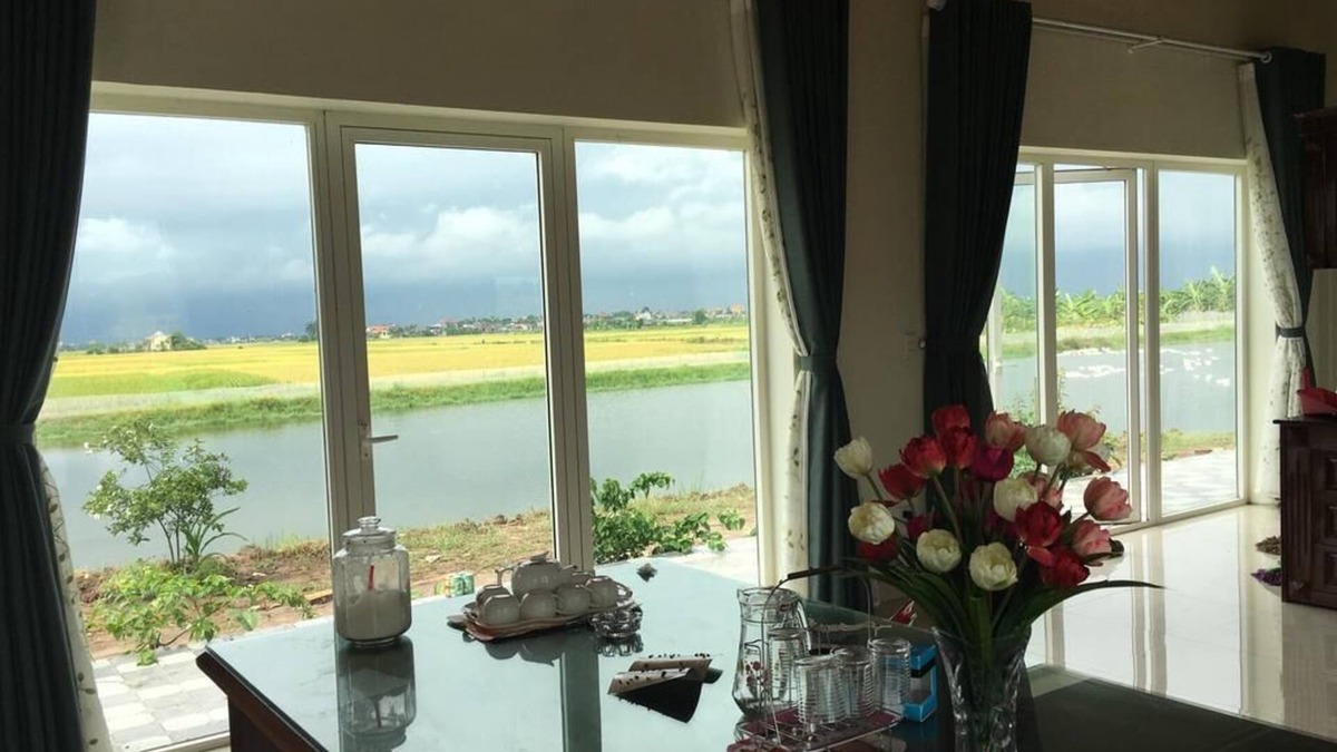 Huyen Kien Thuy Other | Lotus House with a beautiful rice field view