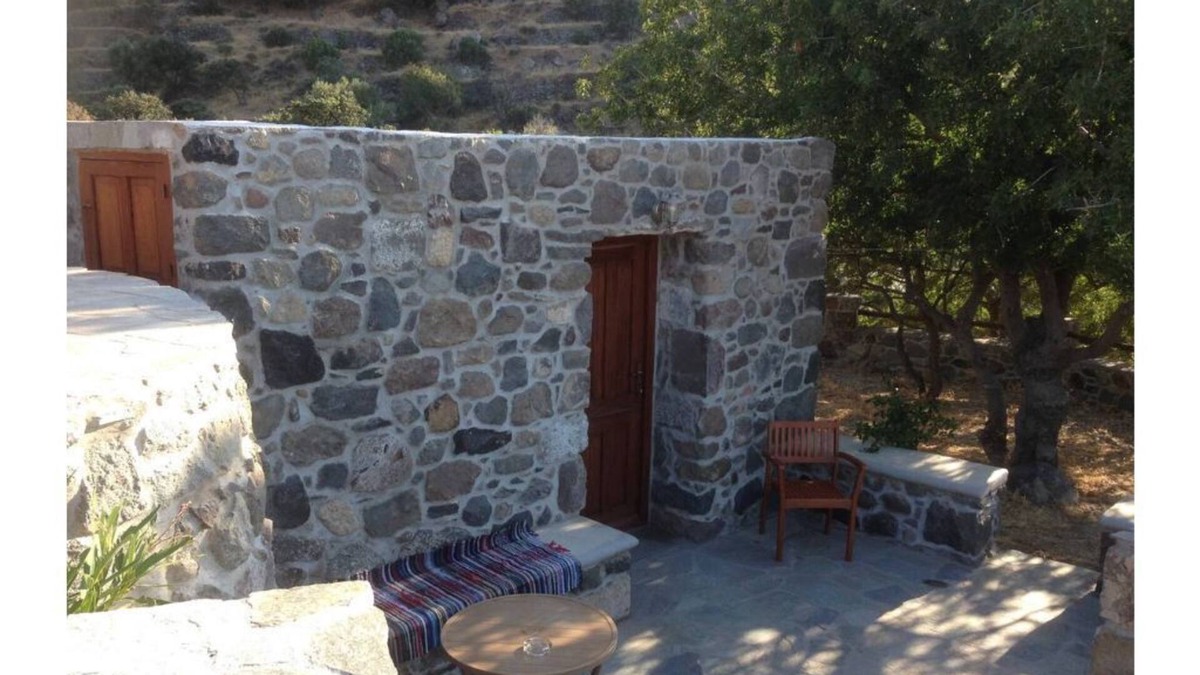Nisyros House | Loutra Olive Garden Stone House #1