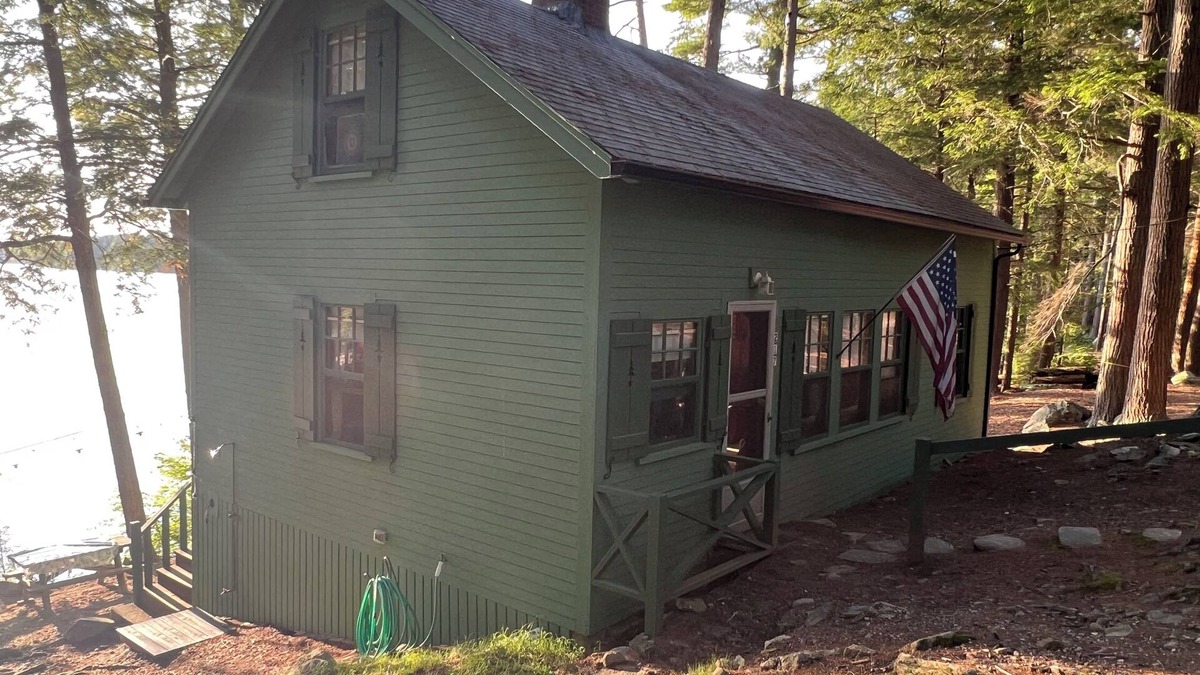 Sanbornville Cottage | Lovell Lake Rustic Camp w/200' Private Waterfront