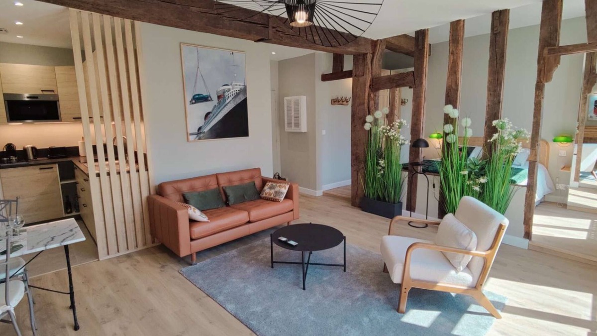 Rouen City Centre Apartment | Lovely 1-BDR with a great view on Rouen's Cathedral - Appartement Le Normandie ★