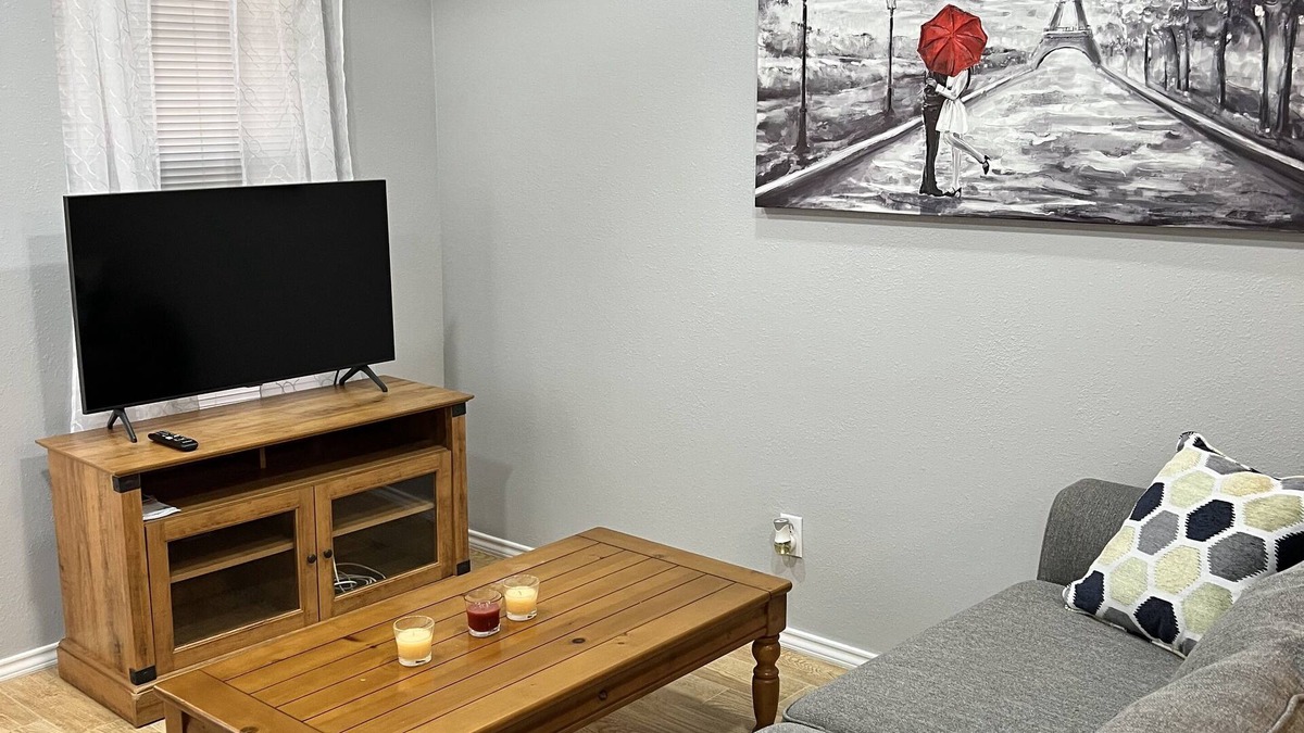 Mission Condo | Lovely 1 bedroom condo with free parking