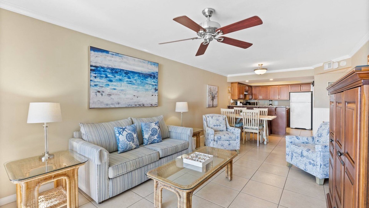 Crescent Beach Condo | Lovely Beach Front 4th Floor Condo! PW410