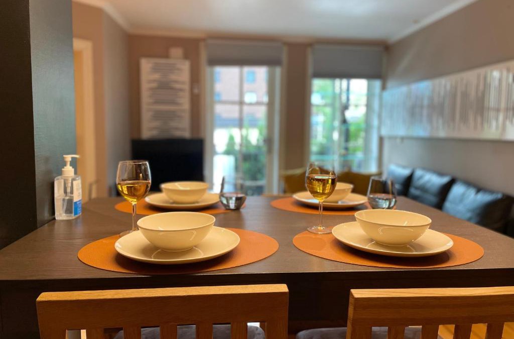 Drammen Apartment | Lovely condo with fireplace & parking@city center
