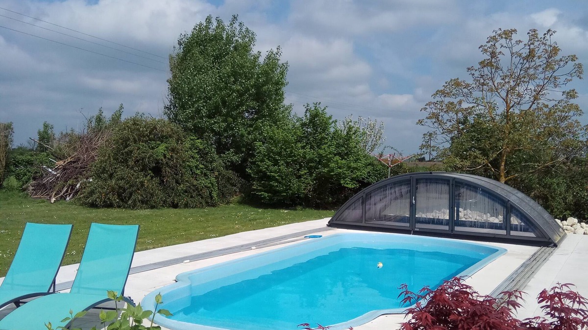 Esves-le-Moutier House | Lovely Gite With private luxury Heated Swimming Pool In The Loire Valley.