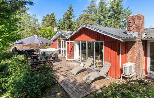 Houstrup House | Lovely Home In Nørre Nebel With Sauna