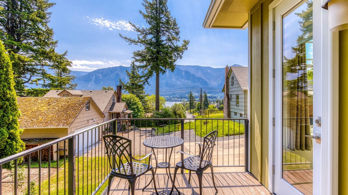 Stevenson House | Lovely house with river & mountain views, deck, grill, washer/dryer & wood stove