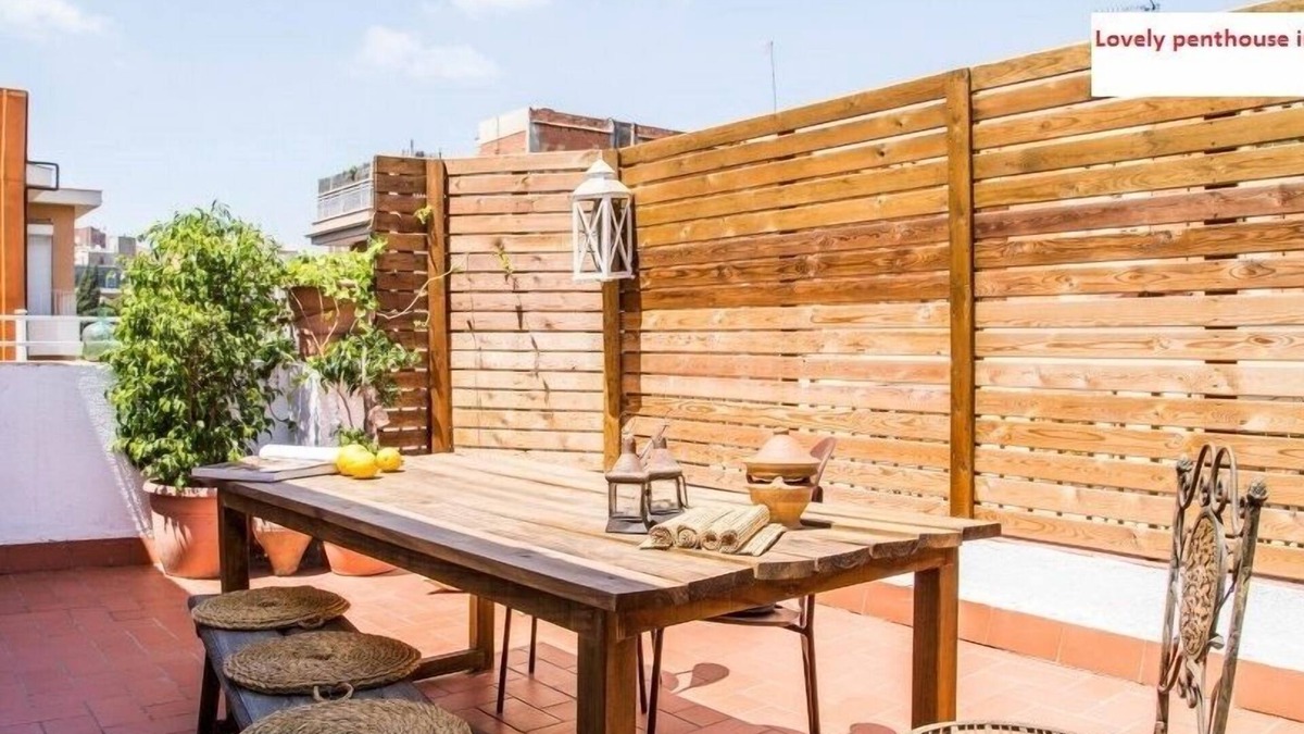 El Congres i els Indians Apartment | Lovely penthouse with an amazing sunny terrace in Barcelona