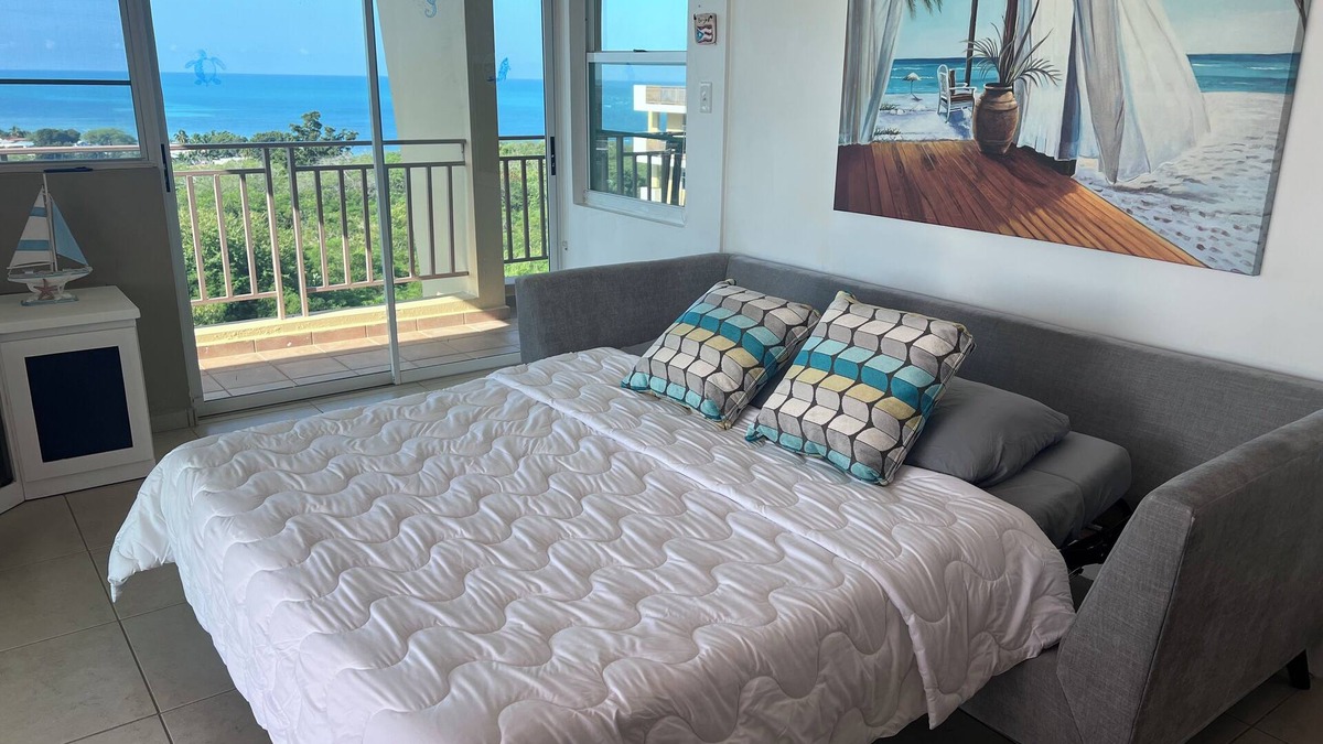 El Combate Condo | Lovely & relaxing 2 bedr, 2 bath full A/C penthouse with great views, sleeps 6