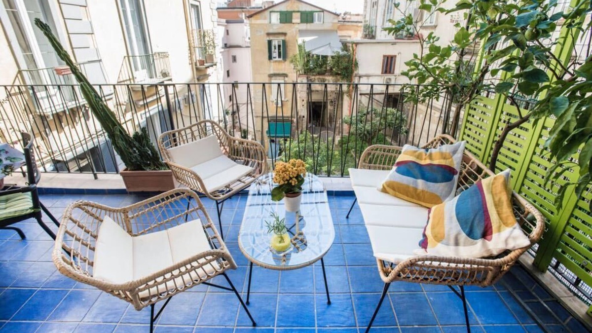Chiaia Apartment | Lovely Terrace - Selene House Naples - Unique among many