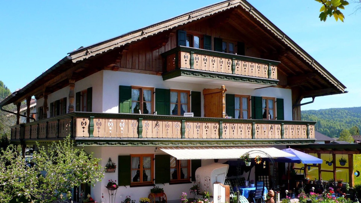 Wallgau House | Lovingly furnished 3-star apartment in Wallgau.