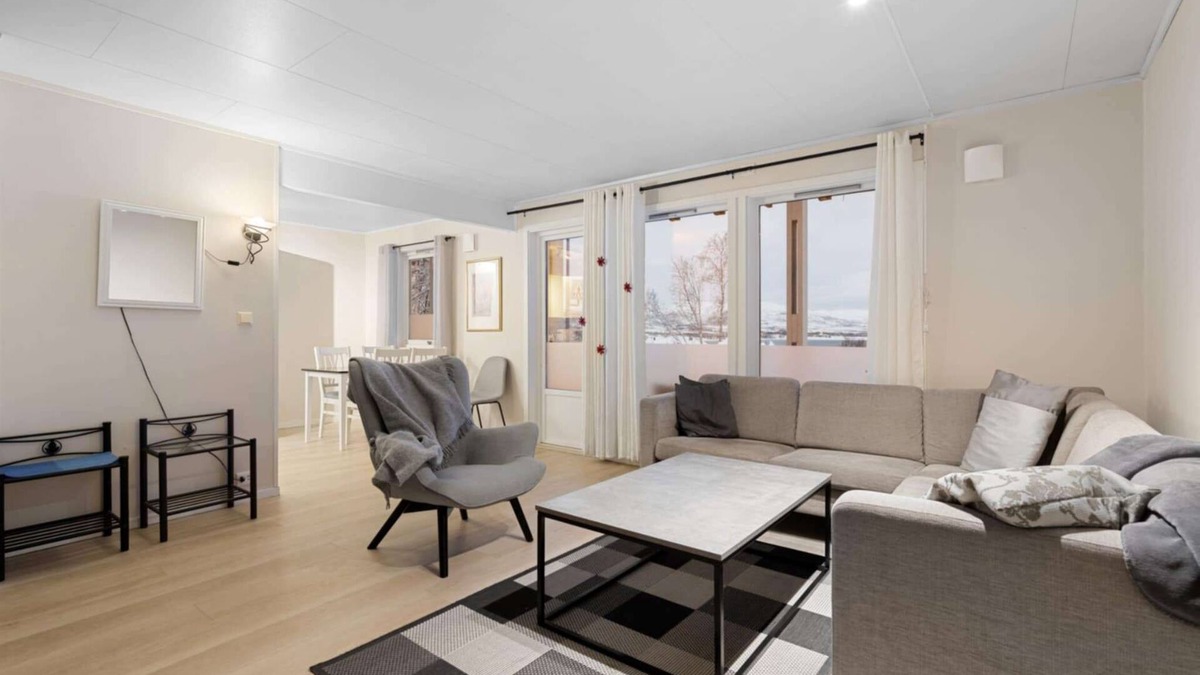 Tromso Apartment | Lovly 3 Bedroom apartment with the view of aurora