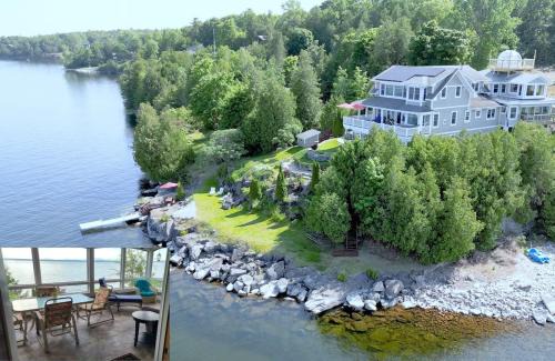 Plattsburgh Apartment | Loza house adirondack screened-in porch unit lake front