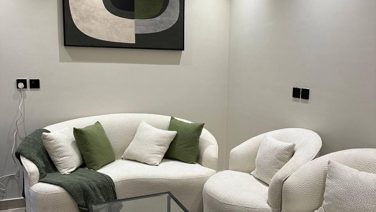 Al Aqiq Apartment | LP8.2 - Stylish 1 Bedroom Apartment near KAFD