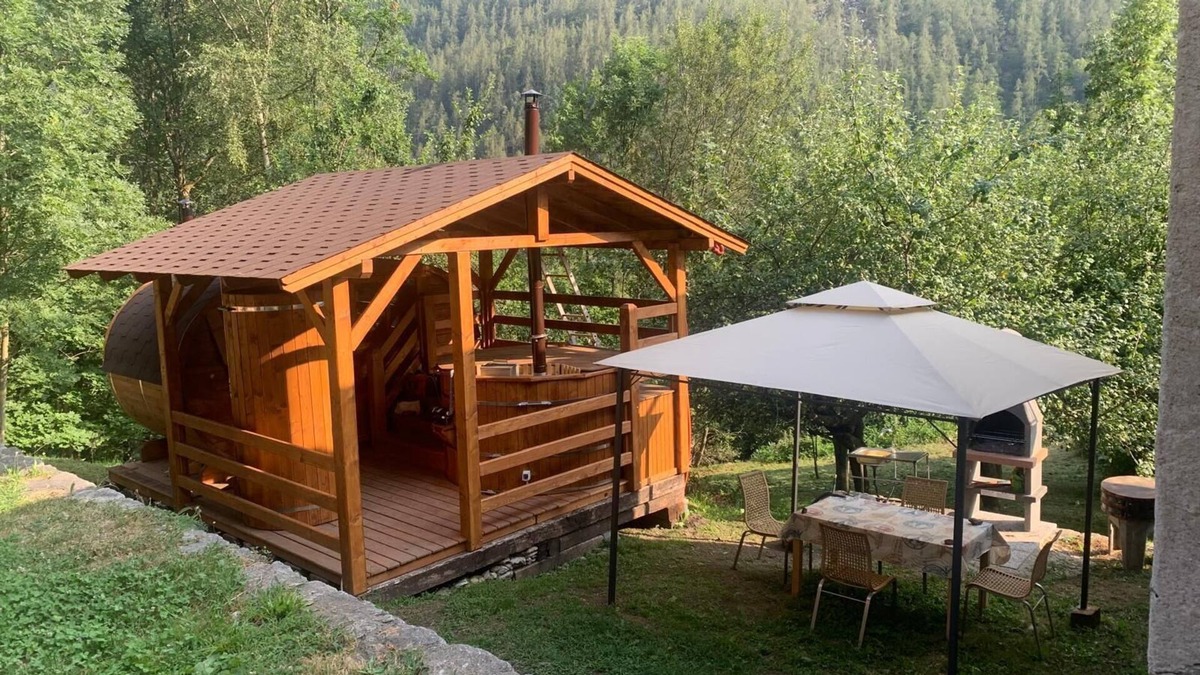Groscavallo Cabin | Lu Biulè d'Aldo - Comfortable chalet in ancient hamlet, outdoor wellness area