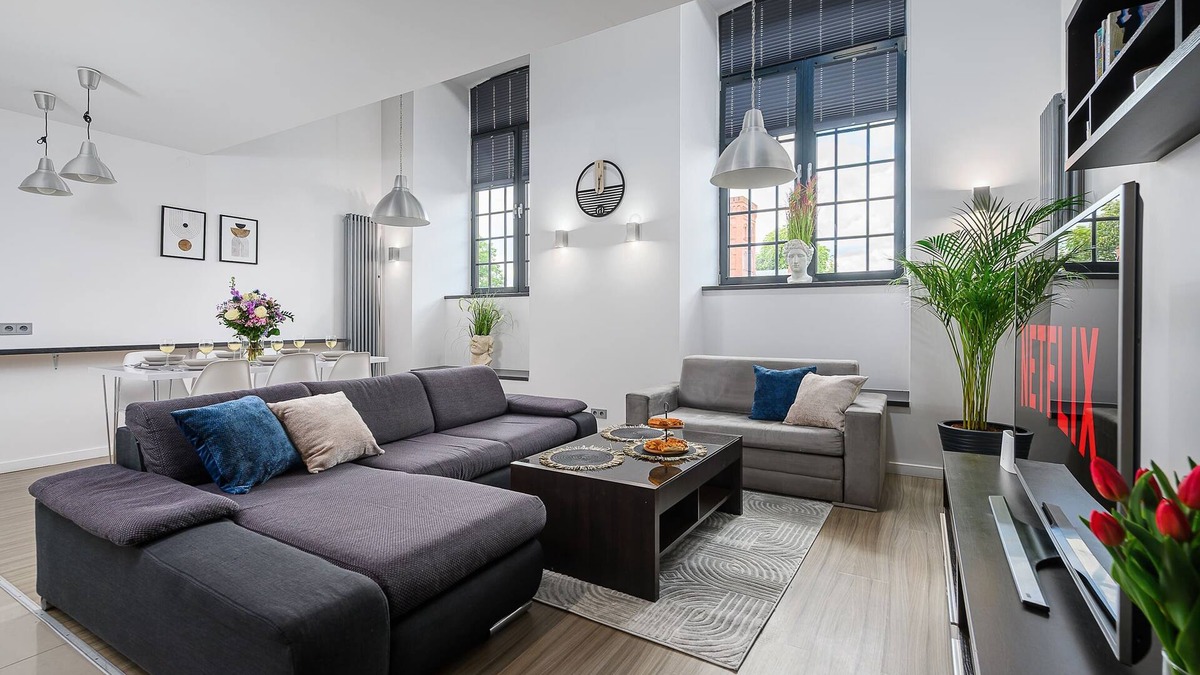 Lodz Apartment | Lumina stylish loft with parking