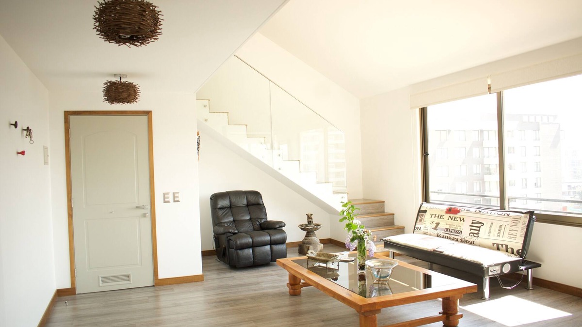 Nunoa Apartment | Luminoso y espectacular Loft en último piso con jacuzzi