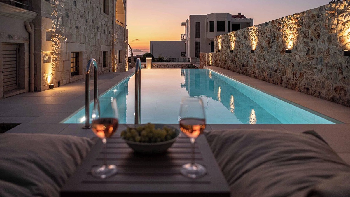 Chorafakia Villa | Luminus Arcus Villa I Modern villa with a private pool!