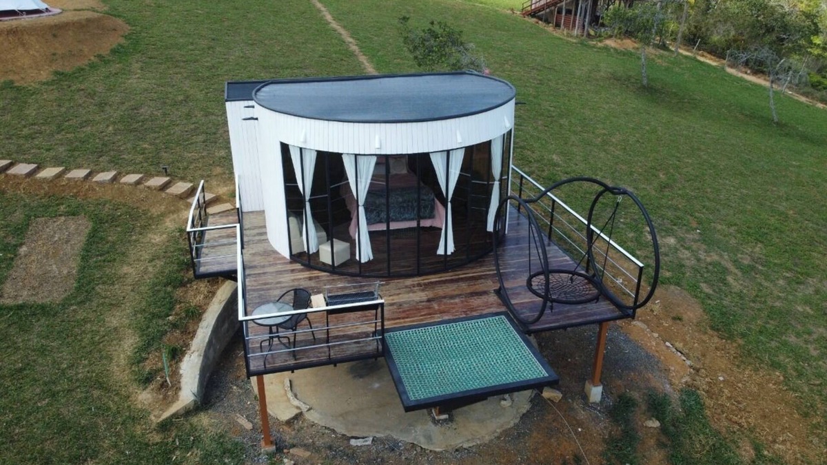 Barichara Cabin | LUMIPOD XTRAVAGANT Private Jacuzzi, Malla Catamaran