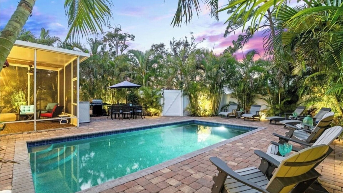 South Sarasota House | Luna Nueva: Private Pool, New Renovation, Sleeps 8
