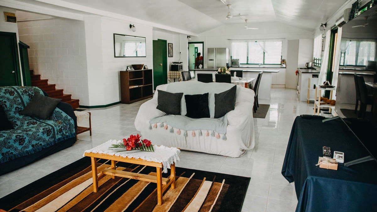 Vaitele House | Lupe Skincare - family sized air-conditioned home