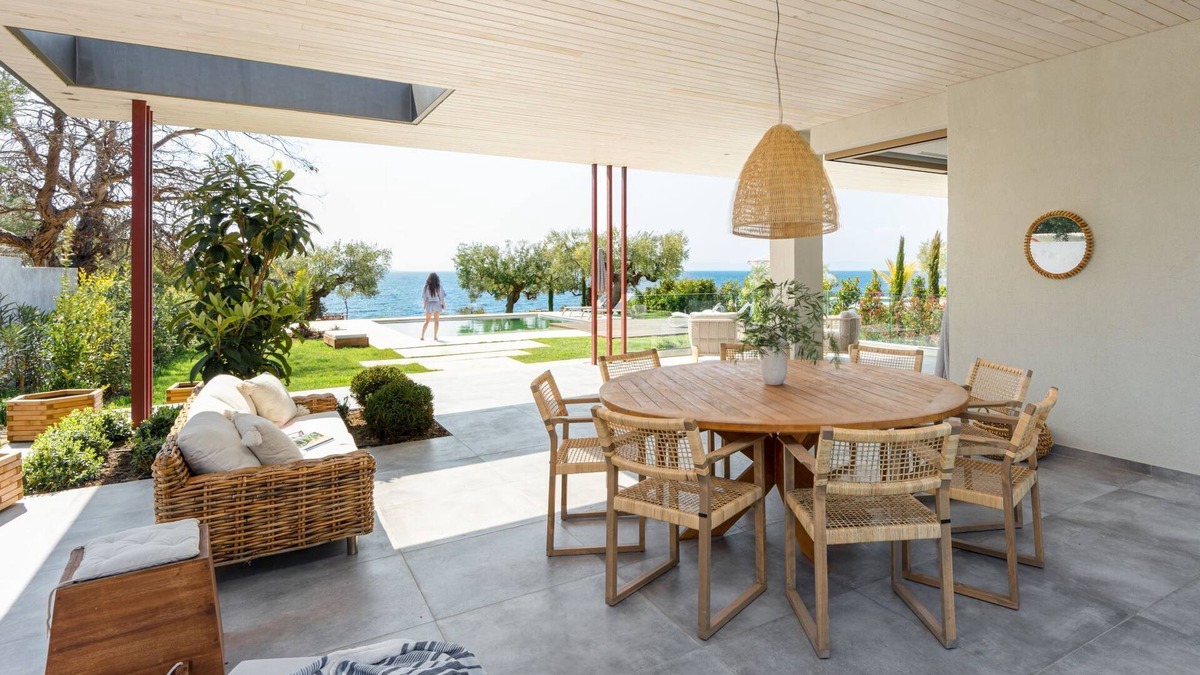 Elia Nikitis Villa | LuriaHomes - Villa C with an amazing private beach in the aegean sea - lux villa