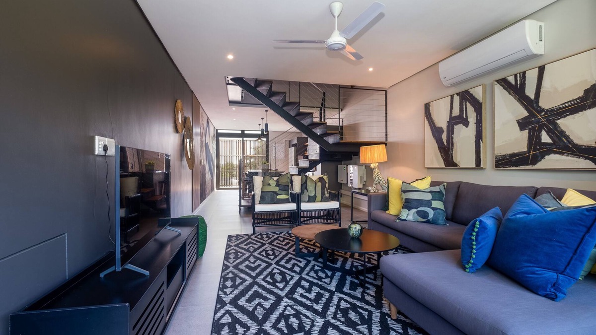 Salt Rock Apartment | Lush Coastal Condo in a forest estate in Sheffield Beach Durban, South Africa.