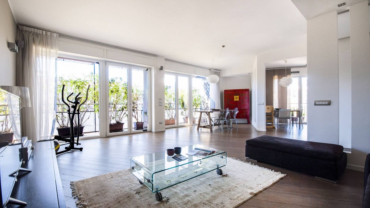 Navigli Apartment | LUSH CONTEMPORARY FLAT: wide and modern apartment - 3 BDR, 6 GUESTS