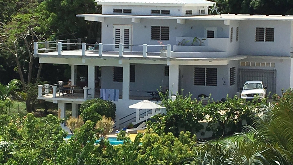 Puerto Real Villa | Lush hillside retreat overlooking the Caribbean and Bioluminescent Bay