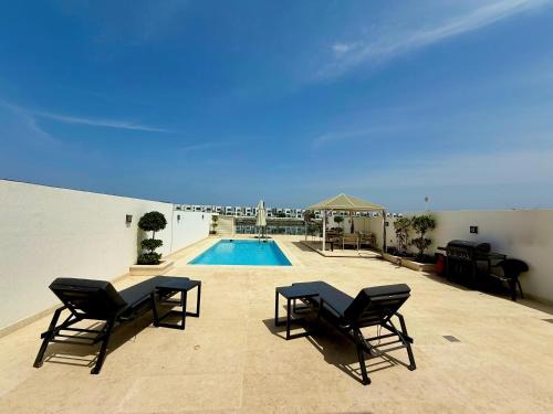 Sharm Villa | Lux 4 with Assistance room with Pool and Sea View