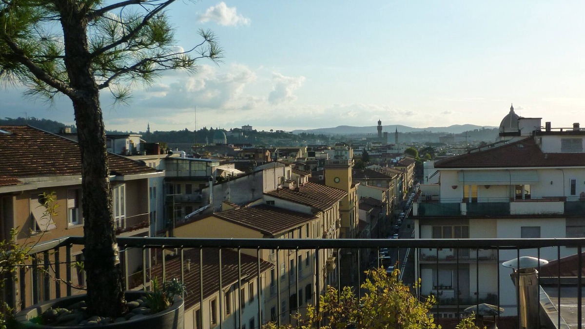 Santissima Annunziata House | lux design attic | beautiful terrace | great city view over Duomo and Fiesole