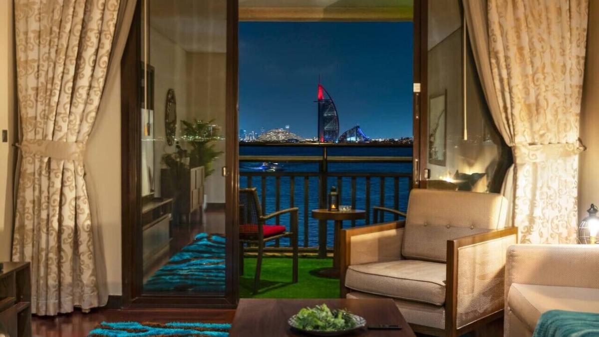 Palm Jumeirah Apartment | Lux Hideaway in Anantara| Burj AlArab & Sea Views