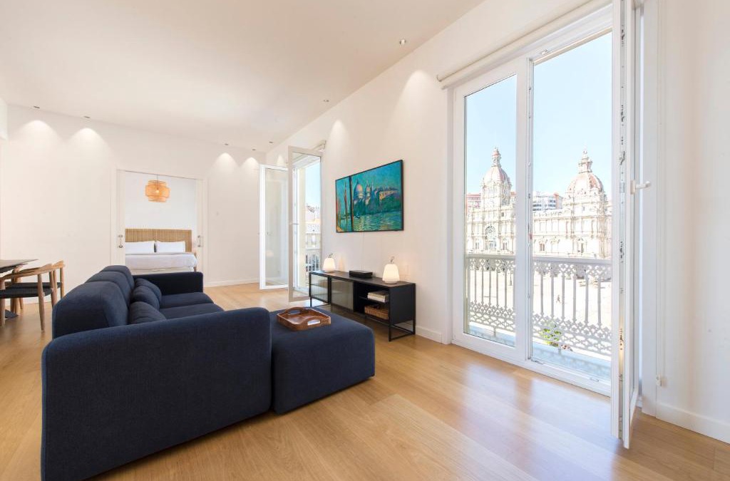 La Coruna Apartment | Lux Maria Pita Corazon de Coruña