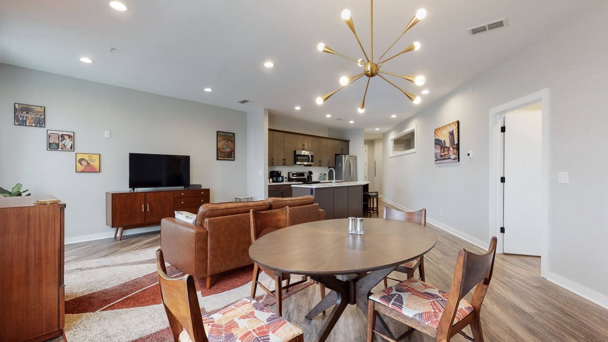 The Nations Condo | Lux Mid-Century condo near Downtown Nashville