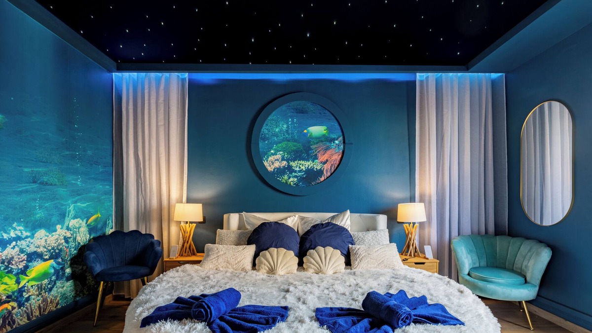 Cronenbourg Est Apartment | Luxe évasion - Round bed - Garage/parking - Starry sky - Netflix video projector