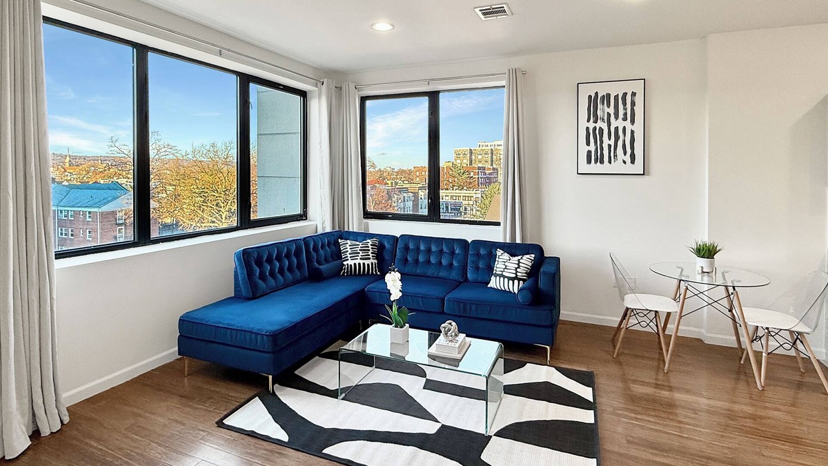 East Orange Apartment | Luxe 2BR-Master Suite,GYM,near NYC,EWR,PPRU, American Dream, MetLife